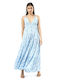 Verde Summer Maxi Dress Blue