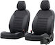 Car Seat Covers Set 8 Pieces Leatherette Mercedes Vito W447 Milano Design Mercedes-Benz Vito Black