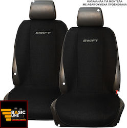 Σετ Πλατοκαθίσματα 2τμχ Πετσετέ Suzuki Swift