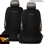 Towel Seat Covers Set 2pcs KIA STONIC Black