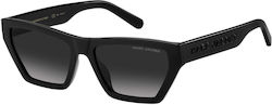 Marc Jacobs Sunglasses Μαύρα with Acetate Frame & Black Lens