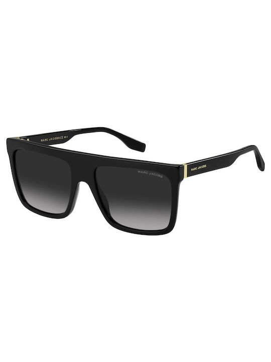 Marc Jacobs Sonnenbrillen mit Schwarz Rahmen und Schwarz Verlaufsfarbe Linse MARC 639/S 807