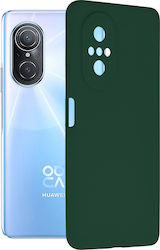 Techsuit Soft Edge Silicone Back Cover Green (Huawei Nova 9 SE)