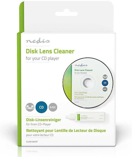 Nedis Καθαριστικό CD/DVD Disc Lens Cleaner Blu-ray DVD 20ml