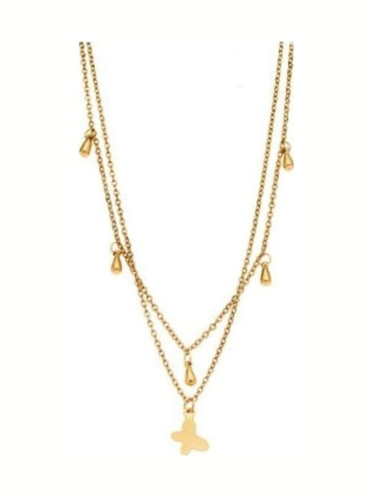 Puppis din Placat cu aur Oțel