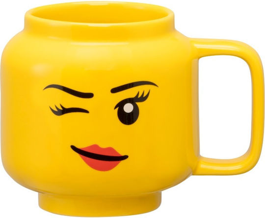 LEGO WINKY Mug Ceramic Yellow LEGO WINKY Mug Ceramic Yellow