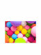 Wall Mural Colourful Balls 100x70cm