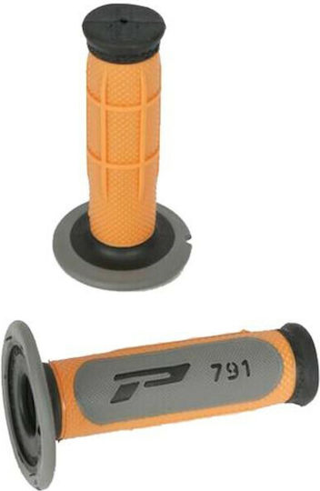 ProGrip Motorcycle Handlebars in Orange color