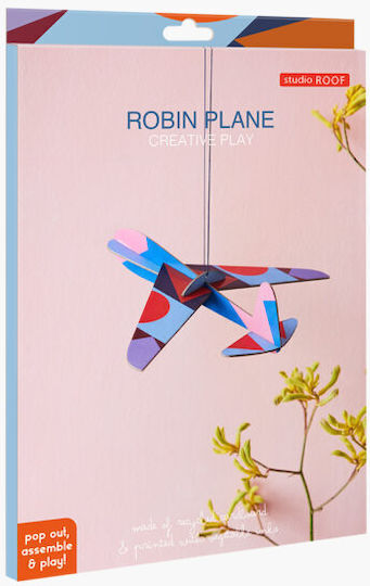 Studio Roof Jucărie de Construcție din Hârtie Robin Plane