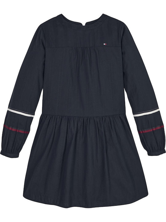 Tommy Hilfiger Children's Dress Long Sleeve Nav...