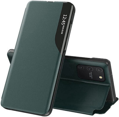 Techsuit eFold Series Carte Piele artificială Verde (Galaxy S10 Lite)