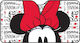 Kaver Internal Car Windshield Sunshade with Suction Cup Minnie 130x70cm