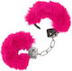 Calexotics Ultra Fluffy Furry Cuffs Cătușe Pink