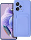 Sonique Card Back Cover Σιλικόνης με Υποδοχή γι...