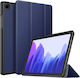 Techsuit FoldPro Klappdeckel Leder Blau (Galaxy Tab A7 Lite)