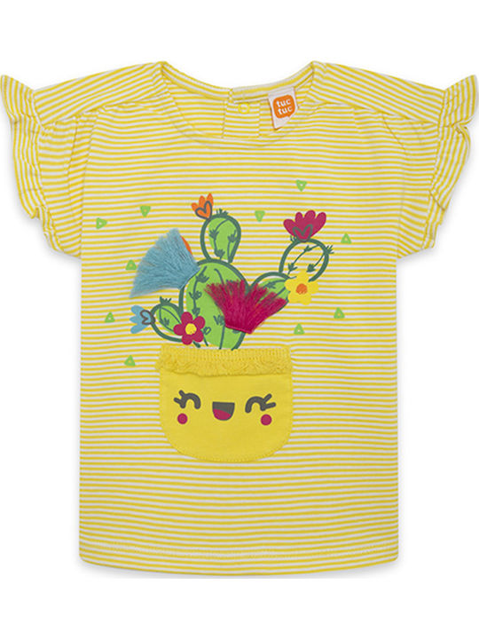 Kids' Shirt Short Sleeve Yellow