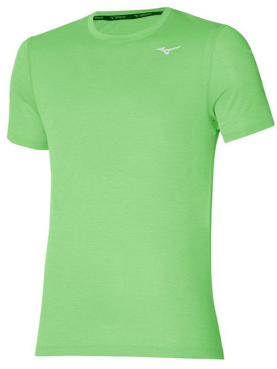 Mizuno Impulse Core Light Sportliches T-Shirt Grün