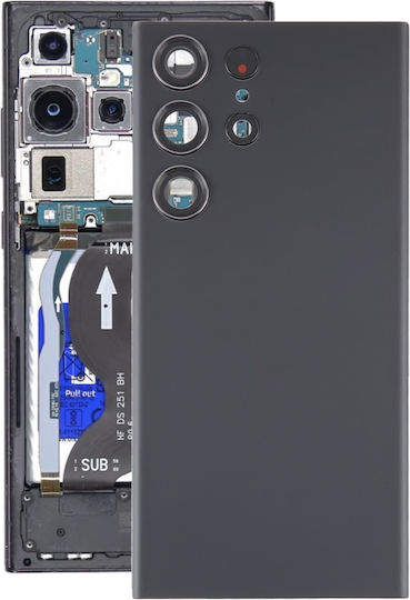Καπάκι Μπαταρίας Μαύρο για Galaxy S23 Ultra