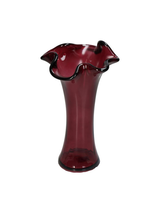 ArteLibre Glass Vase 20x20x30cm