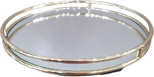 Novaker Glas / Metallisch mit Spiegel Silber 1Stück