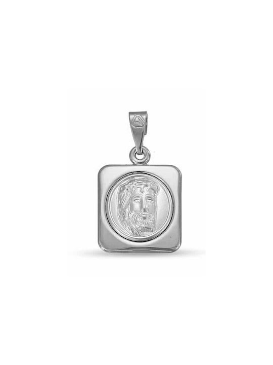 White gold amulet Christoulis PA132 14 Carat