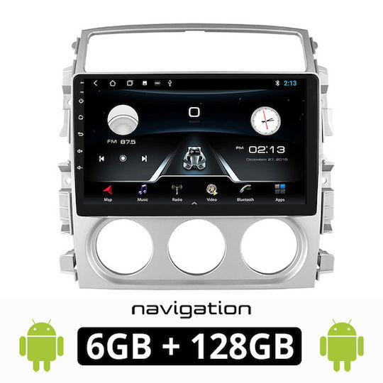 Auto-Audiosystem für Suzuki Liana 2001-2007 (Bluetooth/USB/AUX/WiFi/GPS/Apple-Carplay/Android-Auto) mit Touchscreen 9"