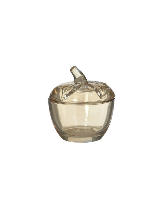 Click Glass Sweet Jar with Lid Honey 9x9x10cm
