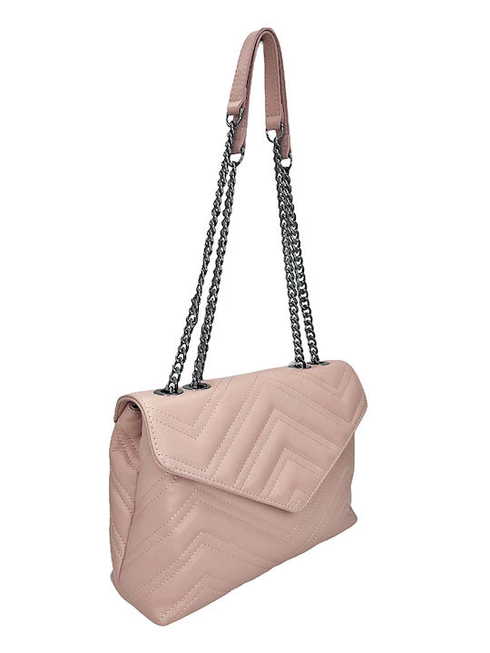 Savil Leather Women's Bag Shoulder Pink