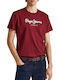 Eggo T-shirt Burgundy