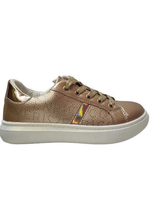 Enrico Kids Sneakers Gold