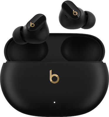 Beats Studio Buds+ Bluetooth Handsfree Ακουστικά με Αντοχή στον Ιδρώτα και Θήκη Φόρτισης Black / Gold