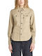 Women's Long Sleeve Shirt Beige