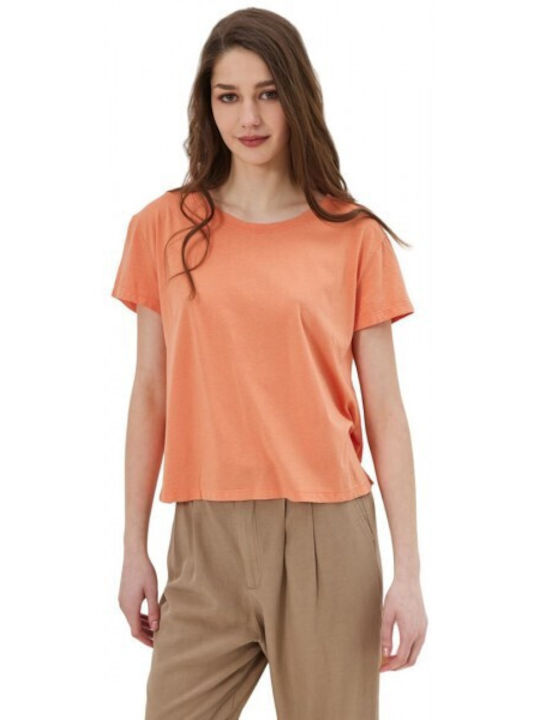 Namaste Γυναικείο T-shirt Πορτοκαλί