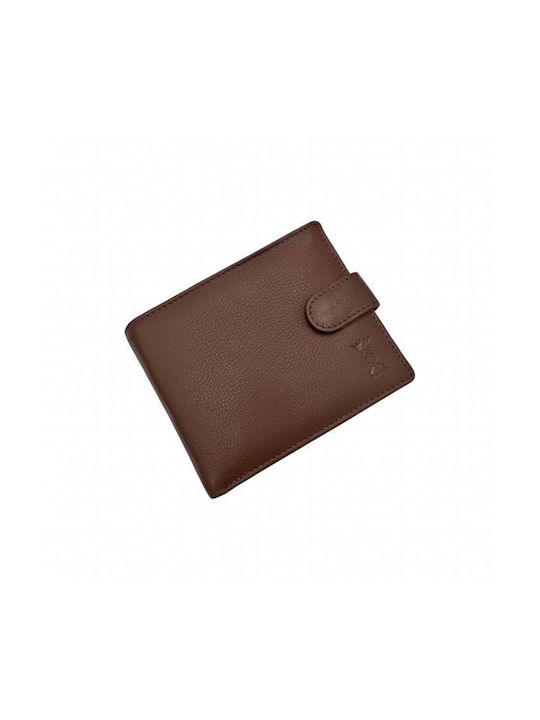 Savil Men's Leather Wallet Tabac Brown