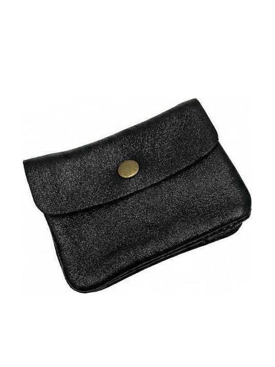 Small Leather Women's Wallet Classic Black
