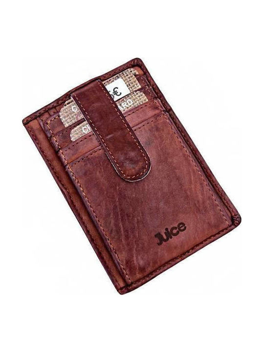 Small Leather Women's Wallet Classic Tabac Brown