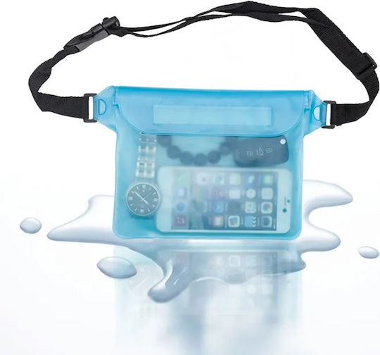Techsuit Silicone Big Bag Accessories Wasserdichtes Gehäuse Bis 7 Zoll Blau