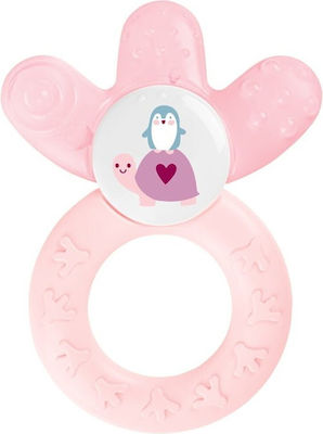 Mam Teething Ring with Water made of Silicone for 4 m+ Pink 1pcs