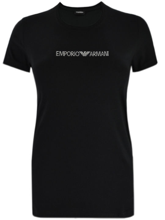 Emporio Armani Damen T-Shirt Schwarz