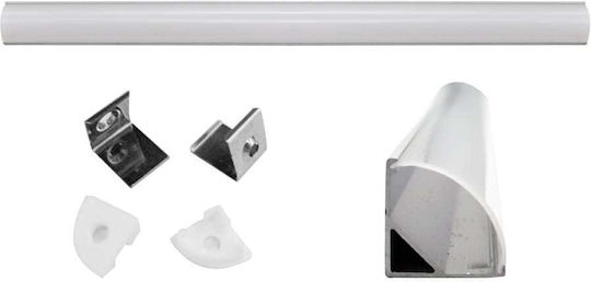 Redled Γωνιακή Τάπα για Εξαρτήματα Ταινιών LED 27111