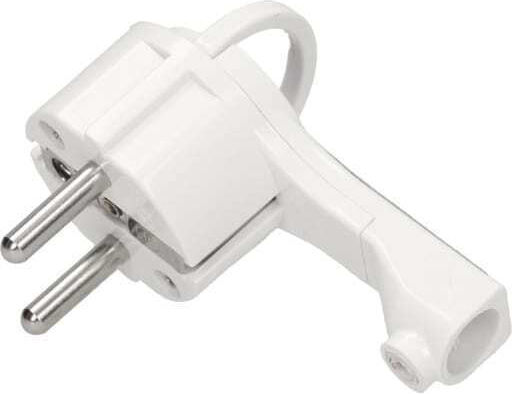 Redled Φις Ρεύματος Αρσενικό Σούκο Γωνιακό Λευκό