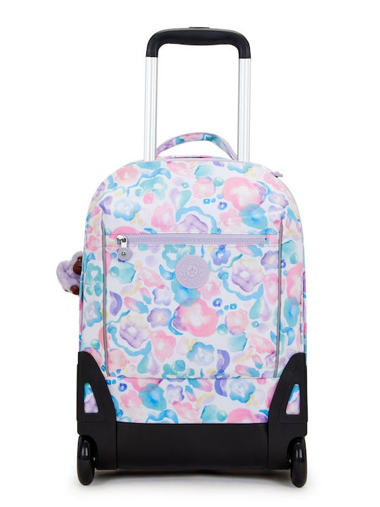 Kipling Sari Schulranzen Trolley Grundschule, Grundschule Aqua Flowers