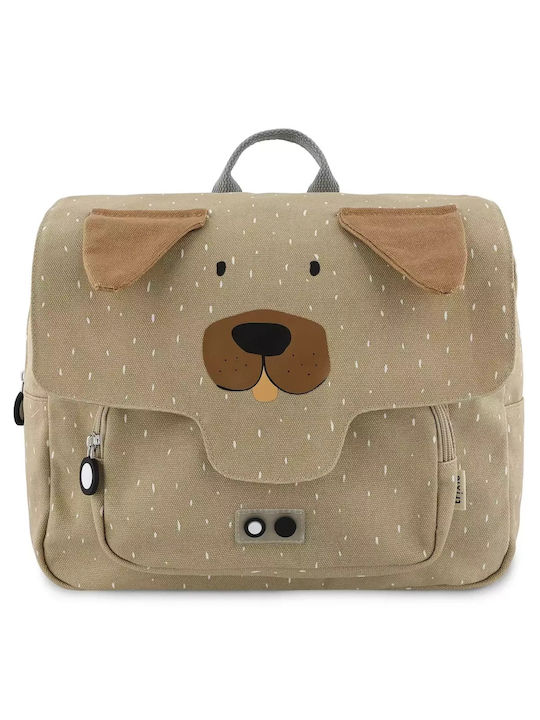 Trixie Mr Dog Schulranzen Rucksack Kindergarten in Braun Farbe