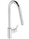 Ideal Standard Gusto Tall Kitchen Faucet Counter Silver