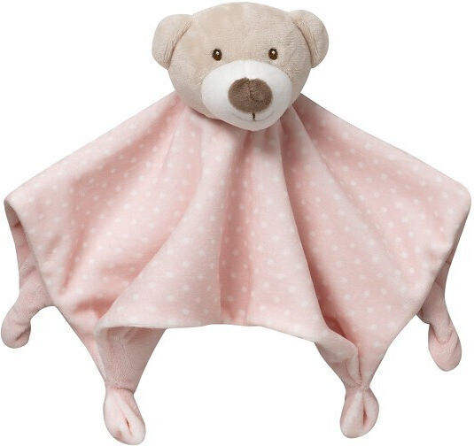 Interbaby Πανάκι Μωρού Doudou Bear Ροζ