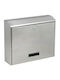Viometal LTD Външна Пощенска Кутия Inox в Сребрист Цвят 29x10x37см