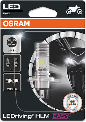 Osram Lamps Car & Motorcycle HS1 LED 6000K Cold White 12V 1pcs