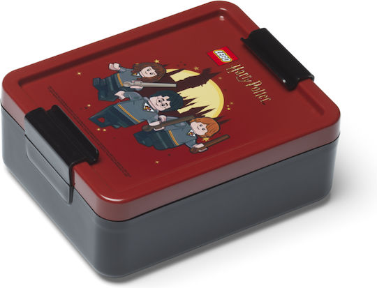 LEGO Harry Potter Gryffindor Plastic Kids' Food Container Harry Potter 1lt Burgundy