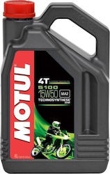 Motul 5100 15W-50 4-Stroke Motorcycle Motor Oil 4lt