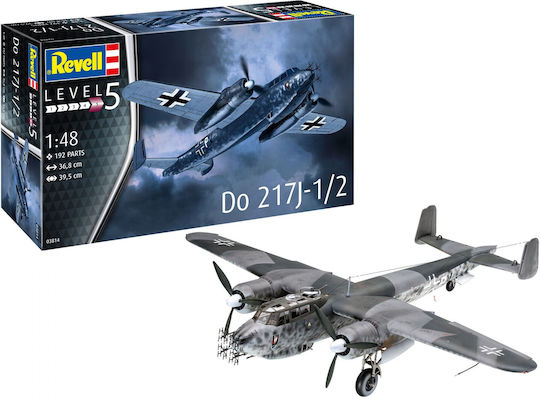 Revell Do 217J-1/2 Scale Φιγούρα Μοντελισμού Αεροπλάνο 192 Κομματιών σε Κλίμακα 1:48